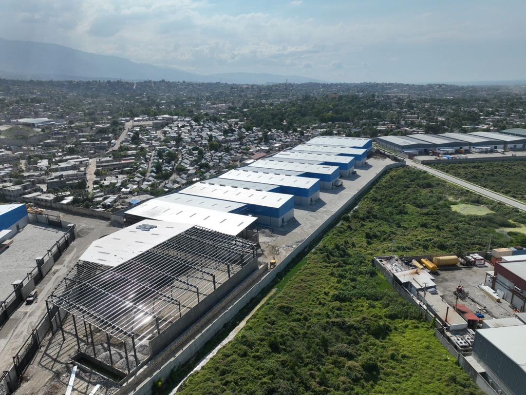 Warehouse park construction