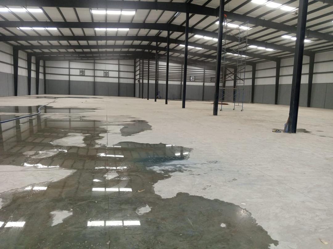 Concrete installation